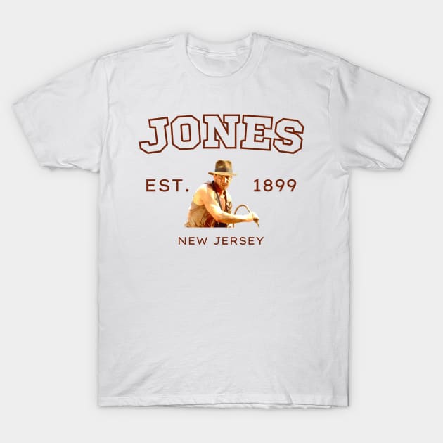 indiana jones college t-shirt • indiana jones and the raiders of the lost ark T-Shirt by shopanniekat